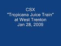 CSX Tropicana Juice Train in West Trenton, NJ.