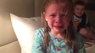 Little Girl Crying Over Toys R Us Is Closing Forever