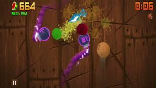 Fruit Ninja How Far Can You Go 4K Gameplay