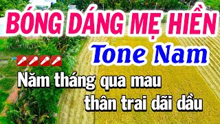 Karaoke Bóng Dáng Mẹ Hiền Tone Nam Rê Thứ Ns Tuyết Nhi