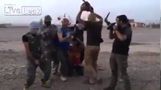 ISIS BEHEADING INNOCENT CIVILIAN ISIS BEHEADING INNOCENT CIVILIAN