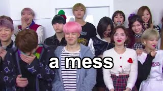 don't put bts & twice in the same room