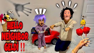 Hello Nei̇gdir Bi̇zi̇m Eve Geldi̇ Hi̇lali̇n Odasina Gi̇rdi̇ Makarnamizi Yedi̇