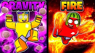 Gravity Vs Fire In Elemental Tycoon