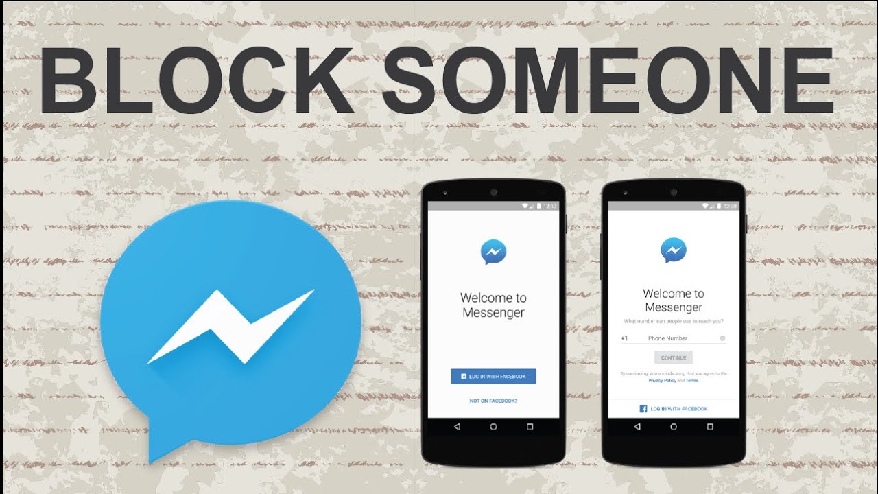 How to unblock someone from messenger