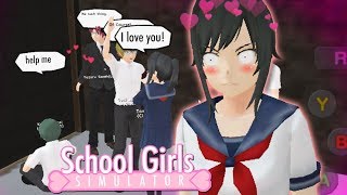 Why have one senpai when you can HAVE THEM ALL?! | School Girls Simulator (Yandere app)