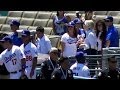 Jenni Rivera After Singing the National Anthem at Dodger Stadium on August 26, 2012