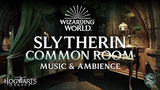 Harry Potter Music & Ambience | 🐍 Slytherin Common Room, Hogwarts Legacy