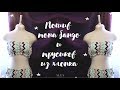 DIY | Как сшить топ бандо + трусики из хлопка | Tutorial bandeau bra + panties | Underwear