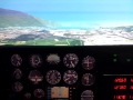 landing chambery cessna 182 RG2 home cocpkit VFR