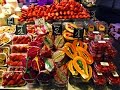 Barcelona nevezetességei: La Boqueria piac