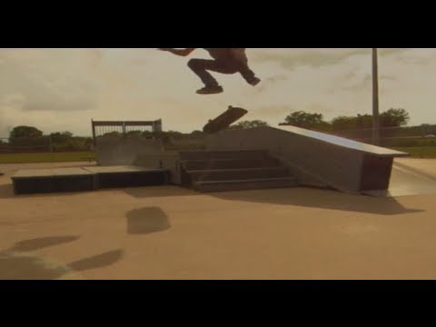 Quadruple Kickflip 4 Stair! Backside Tripleflip!