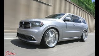 UNIQUE DURANGO R/T BAGGED ON 24x10 BILLET ONE OF A KIND BUILD, BANGING SYSTEM + MORE