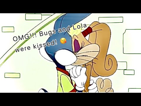 Multiple reactions to Bugs Bunny and Lola Bunny kissing. 💕😄😍🥰😘