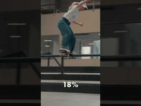 Lore Bruggeman Battles A Long Boardslide
