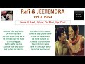 Mohammad Rafi's Association with Bollywood's Jumping Jack Jeetendra | Vol 2 / 1969