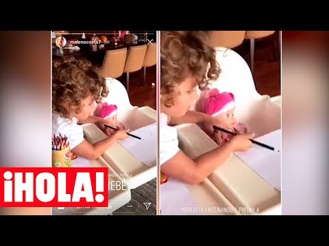 La divertida tarde de juegos de Matilda, la hija de Malena Costa y Mario Suárez