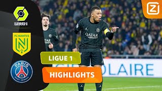 KYLIAN MBAPPÉ IS BACK🔥 | Nantes vs PSG | Ligue 1 2023/24 | Samenvatting