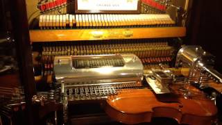 Nut Rocker Holiday Song - 1920S Robot Plays Violin And Piano