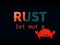 Rust : Mutable variables