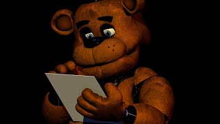 Fnaf Animation - Freddy Looks At The Photo (+ Green Screen +)