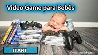 Bebê Gênio joga Video Game - Como aumentar a inteligência do seu bebê
