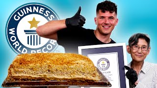 World's Largest Chicken Nugget w/ Nick DiGiovanni - Guinness World Records