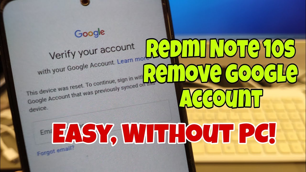 Without PC! Xiaomi Redmi Note 10S Remove Google Account, Without PC! Xiaomi Redmi Note 10S Remove Google Account,