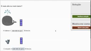 Ordenar por comprimento - Khan Academy em português (1º ano)