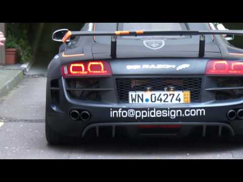 AUDI R8 PPI RAZOR GT REVVING HARD GUMBALL 3000