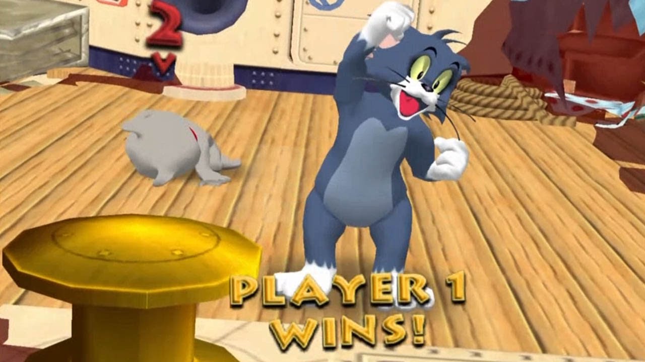 tom and jerry in war of the whiskers gamecube