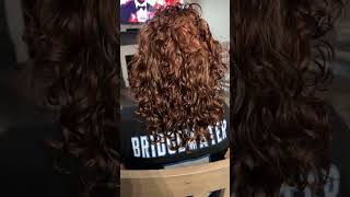 She Never Knew She Had Curly Hair! #hairtransformation #curlyhair #haircare