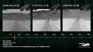 Bildvergleich Hikmicro Lynx Pro Lh 15, Pro Lh 19, Pro Lh 25