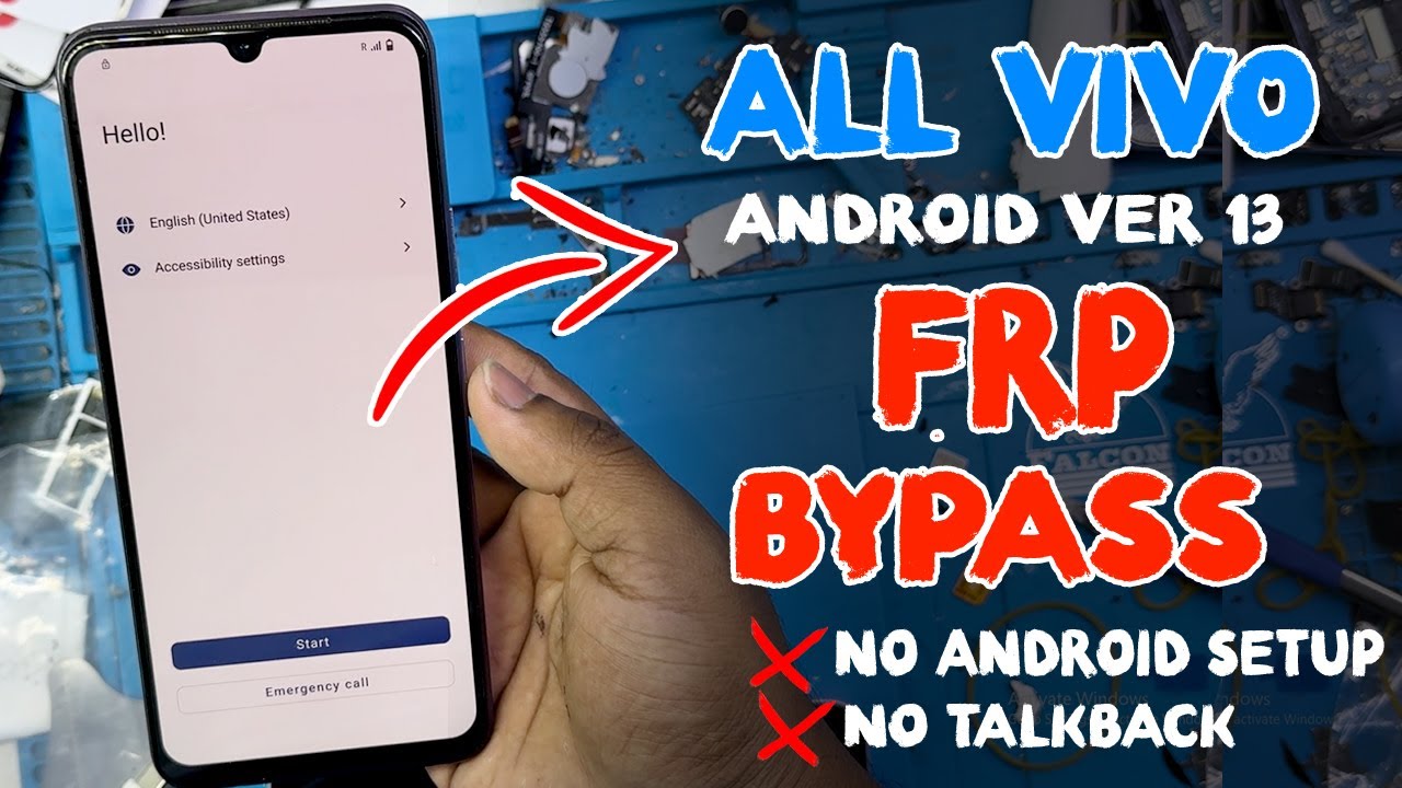 All ViVO FRP Bypass Android Version 13 [NO TalkBack NO All ViVO FRP Bypass Android Version 13 [NO TalkBack NO