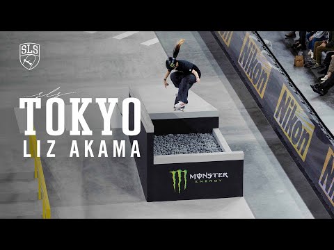 Liz Akama’s 2nd Place Finish at SLS Tokyo 2024 | Best Tricks
