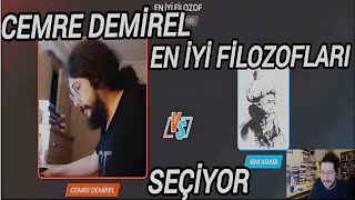 Cemre Demirel En İyi Filozofları Seçiyor