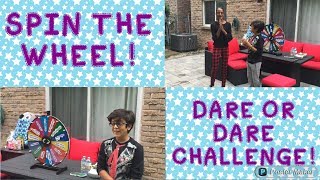 ***Mystery Wheel of funny Dare or Dare!*** Spin the wheel challenge(10 dares 4 prizes))