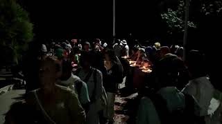 Indian Traditional Welcome of Jai Jagat 2020 Marchers