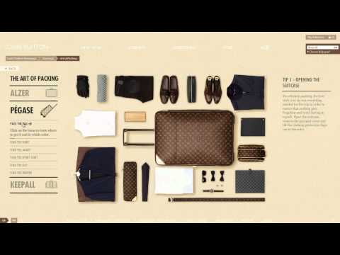 The Art of Packing van Louis Vuitton