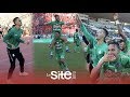 بانون ينضم للاعبي الرجاء ويحتفل بجنون مع الجم...