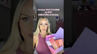 October Boxycharm By Ipsy Unboxing & Review & Try On