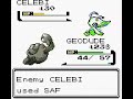 Pokemon Crystal Game Boy Color Catching Celebi images Pokemon Crystal Game Boy Color Catching Celebi