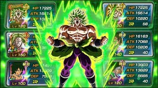 FULL POWER OF DESTRUCTION TEAM! FULL BROLY TEAM! (DBZ: Dokkan Battle)