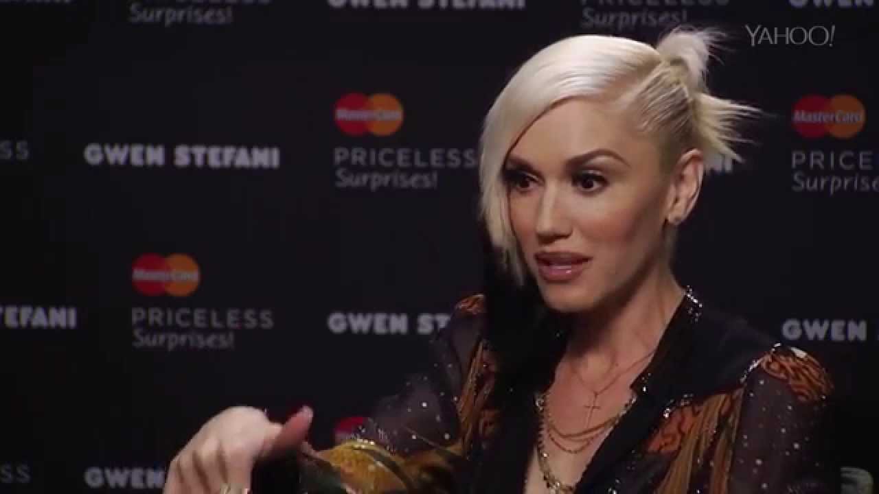With Gwen Stefani Gwen Stefani