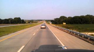 Interstate 70 Westbound from Maple Hill, Kansas