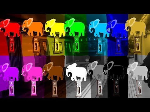 Hickory Dickory Dock 🕰️ Elephant Jumps on the Clock 🐘COCBEANS Nursery Rhymes