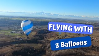 Flying With My Gyro With 3 Balloons
