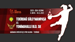 Teki̇rdağ Süleymanpaşa Sporti̇f - Yeni̇mahalle Bld. Sk 9. Hafta