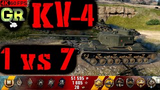 World Of Tanks Kv-4 Replay - 11 Kills 4.5K Dmgpatch 1.4.0