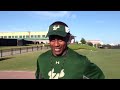 USF coach Willie Taggart 4/9/13